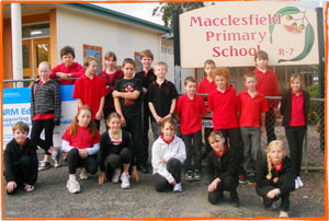 Children of the Macclesfield Primary School